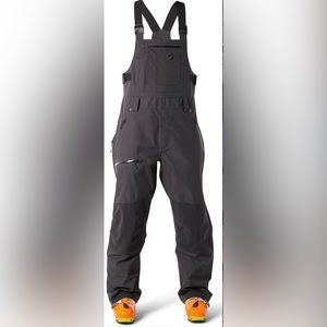 Flylow Baker Bibs, Men’s Sm/ short, Black